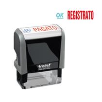 Timbro Printy Office Eco 47x18mm REGISTRATO TRODAT