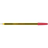 Scatola 20 penna a sfera 434 Noris Stick rosso 1,0mm STAEDTLER