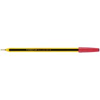 Scatola 20 penna a sfera 434 Noris Stick rosso 1,0mm STAEDTLER