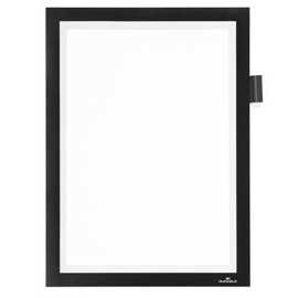 Cornice adesiva DuraframeÂ Note A4 21X29,7cm nero DURABLE