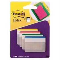 BLISTER 24 Post-itÂ INDEX STRONG 686F-1 50,8X38MM X ARCHIVIO
