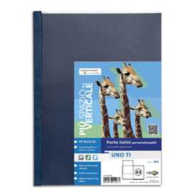 Portalistini personalizzabile UnoTI 30x42cm 36 buste A3Libro Sei Rot