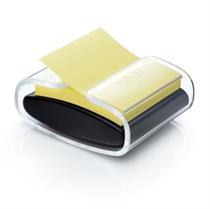 DISPENSER PRO nero +1 Post-itÂ Super Sticky Z-Notes Giallo Canaryâ„¢