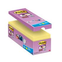 VALUE PACK 14+2 BLOCCO 90fg Post-itÂ Super Sticky Giallo Canaryâ„¢ 7