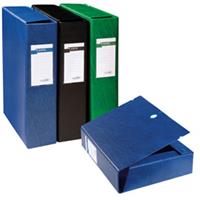 Scatola archivio Scatto 25x35cm blu Sei Rota - DORSO 4