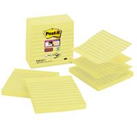 RICARICA 90foglietti Post-itÂ Super Sticky 101x101mm righe R440-SSCY