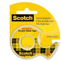 NASTRO BIADESIVO ScotchÂ 6,3MTX12MM 665-136D PERMANENTE S/LINER IN C