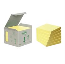 BLOCCO 100foglietti Post-it Notes Green 76x76mm 654-1B GIALLO