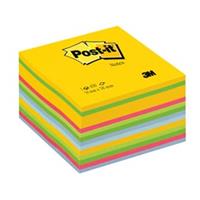 BLOCCO CUBO 450foglietti Post-itÂ 76x76mm ULTRACOLOR - CONF.12PZ