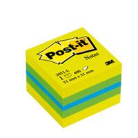 BLOCCO MINICUBO 400foglietti Post-itÂ 51x51mm 2051-L GIALLO NEON