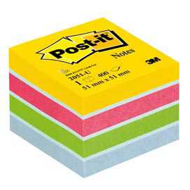 BLOCCO MINICUBO 400foglietti Post-itÂ 51x51mm 2051-U ULTRA