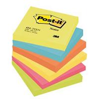 BLOCCO 100foglietti Post-it 76x76mm 654-TFEN ENERGY 72GR ASSORTITO