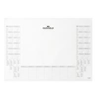 RICAMBIO 25FG CON CALENDARIO BIANNUALE 57x41cm DURABLE