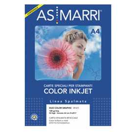 CARTA INKJET A4 120GR 50FG DUO COLOR GRAPHIC PHOTO DOUBLE-FACE 8167