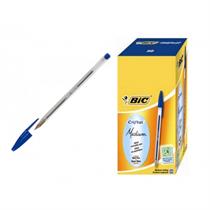 Scatola 50 penna sfera CRISTAL medio 1,0mm blu BIC