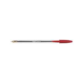 Scatola 50 penna sfera CRISTAL medio 1,0mm rosso BIC