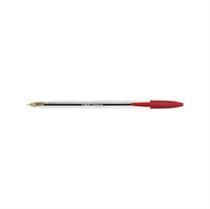 Scatola 50 penna sfera CRISTAL medio 1,0mm rosso BIC