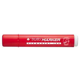 MARCATORE TRATTO MARKER ROSSO P.SCALPELLO