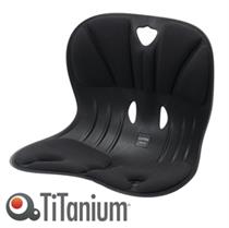 Seduta ergonomica Curble Wider nero TiTanium