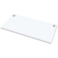 Piano di lavoro per scrivania Cambio - 140x80x2,5cm - bianco Fellowe