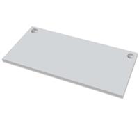 Piano di lavoro per scrivania Cambio - 140x80x2,5cm - grigio Fellowe