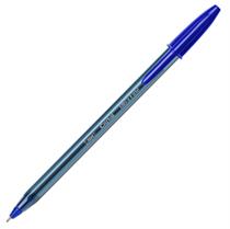 Scatola 20 penna sfera con cappuccio CristalÂ Exact 0.7mm blu BICÂ