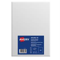 Etichette A3 in carta bianca lucida rimovibile (1et/fg) 10ff Avery