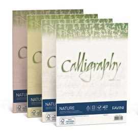 Carta CALLIGRAPHY NATURE A4 50fg 200gr agrumi FAVINI