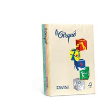 Carta LECIRQUE A4 160gr 250fg mix 5 colori pastello FAVINI