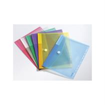 SET 12 BUSTE FORATE PPL CON VELCRO COLORI ASSORTITI TARIFOLD