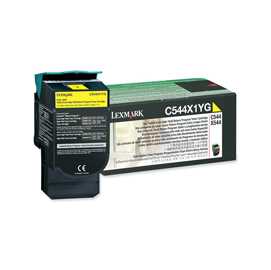 TONER RETURN PROGRAM GIALLO C544 X544 ALTISSIMA CAPACITA'