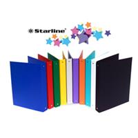 Raccoglitore 4R 30mm 22X30 rivestito in PPL BIANCO KingColor STARLIN
