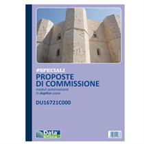 Blocco Proposte Commissione 50/50 copie autor. 29,7x21,5cm DU16721C0