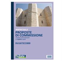 Blocco Proposte Commissione 33/33/33copie autor. 29,7x21,5cm DU1672C