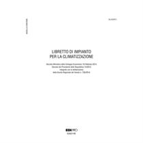 LIBRETTO IMPIANTO CLIMATIZZAZIONE VENETO 297x210mm 48pag E2621VE EDI