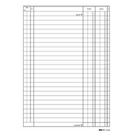 REGISTRO CASSA ENTRATE/USCITE 24X17 100PAG. E2686