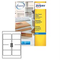 Poliestere adesivo J8565 trasparente 25fg A4 99,1x67,7mm (14et/fg) i