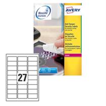 Poliestere adesivo L6114 bianco antim. 20fg A4 63,5x29,6mm (27et/fg)