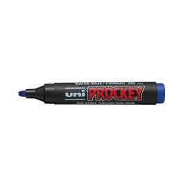 Marcatore UNI PROCKEY M126 p.scalpello blu UNI MITSUBISHI