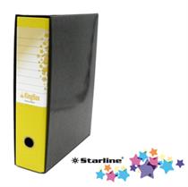 Registratore KINGBOX f.to protocollo dorso 8cm giallo STARLINE