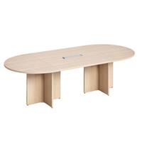 Tavolo riunione ovale 260x120cm Rovere - AgorA' Direction