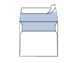 Busta bianca senza finestra - serie Mailpack - strip adesivo - 120x1