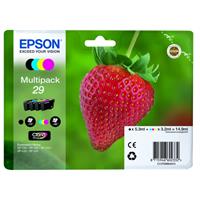 CONF. 4 CARTUCCE INK MULTIPACK 1 PER COLORE 29 FRAGOLE