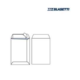 Busta a sacco bianca - serie Mailpack - strip adesivo - 230x330 mm -