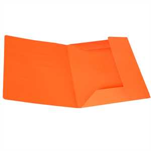 Cartelline 3 lembi - 200gr colore arancio - Starline -25pz