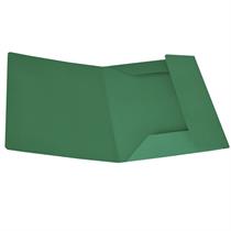 Cartelline 3 lembi - cartoncino Bristol 200 g - verde - Cartotecnica