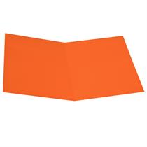 Cartellina semplice 200gr - colore arancio- conf. pz 50
