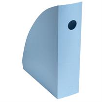 Portariviste Mag-Cube- A4+ - 26,6 x 8,2 x 30,5 cm - azzurro