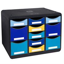 Cassettiera Store-Box Multi Bee Blue - 11 cassetti
