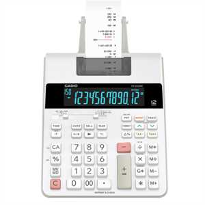 CALCOLATRICE DA TAVOLO CASIO FR-2650 12CF.